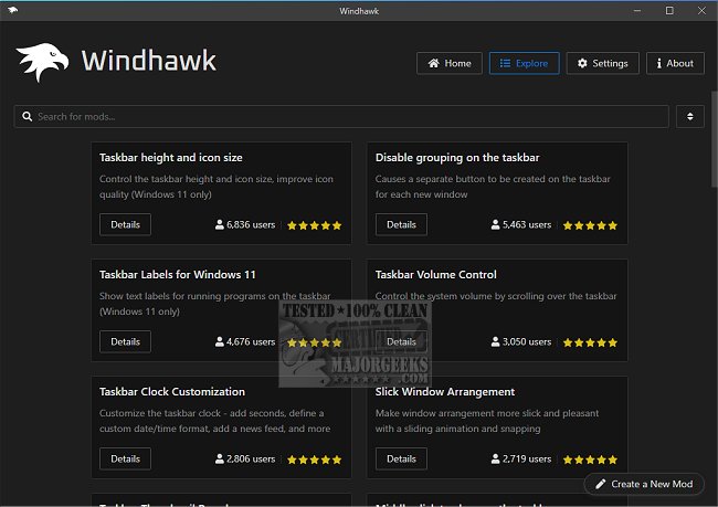 Windhawk 2 clearance